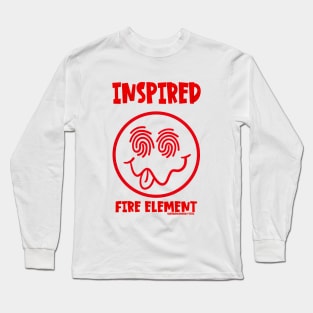 The Inspired Fire Element Long Sleeve T-Shirt